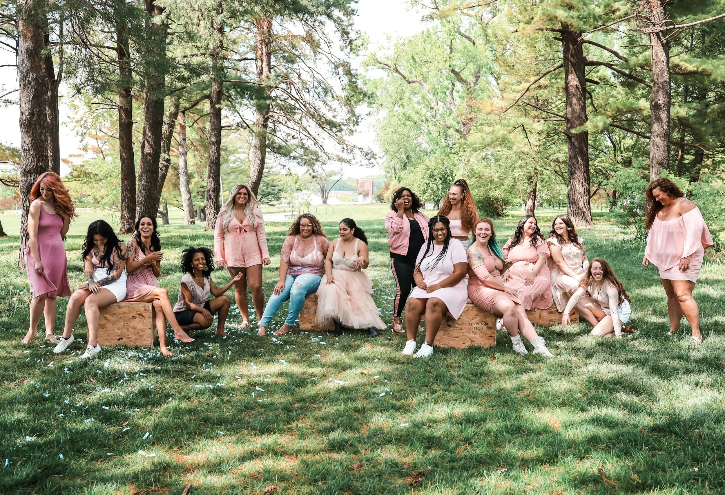 The Divinity Doula team, a community of doulas and nanny-educators supporting families.